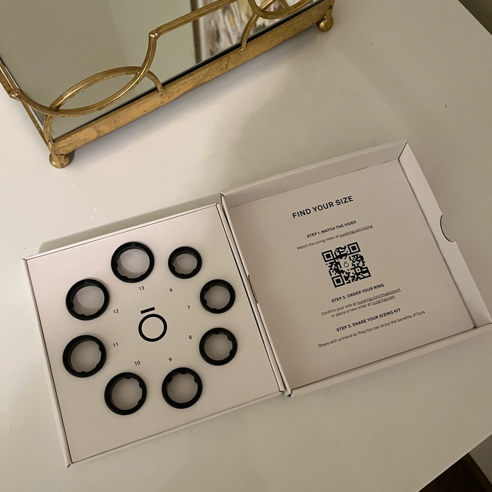 Oura Ring Gen 3 Sizing Kit - Determine Size W/Out Having to Buy Ring First!!!